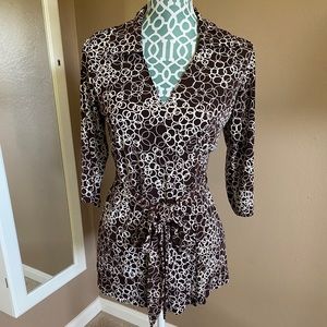 Babystyle Wrap Maternity Blouse